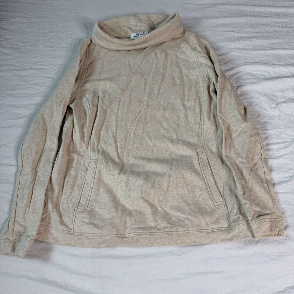Vineyard Vines Women's Size Medium Turtleneck Kangaroo Pocket